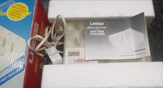 New Uniross battery or cell charger available 0300-4331882