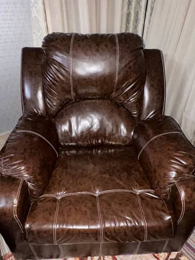Rexine sofa 8 seater