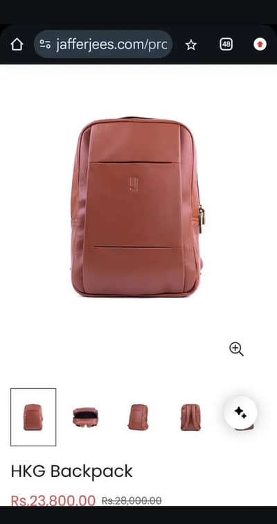 Original Leather Shoulder Bag for laptop