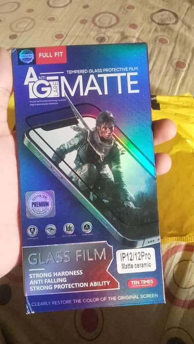 iPhone 12 / 12 Pro Matte Ceramic Gaming Glass - 2 Pcs Available