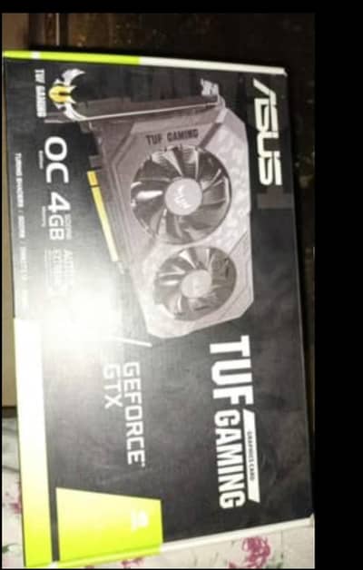 ASUS TUF Gaming GeForce® GTX 1650 OC Edition 4GB GDDR6