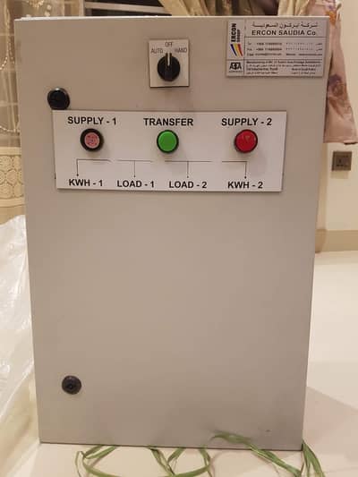 Brand New Imported 63A ATS Panel Ercon Saudi Arabia (Mitsubishi)