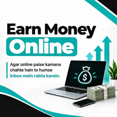 If you want to Earn Money Online than contact us