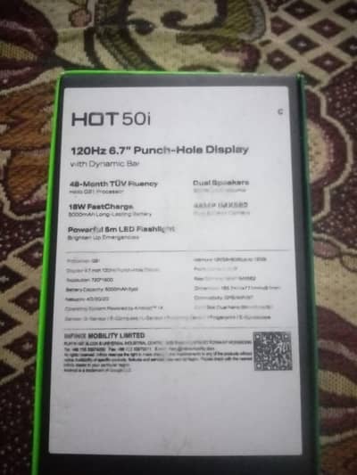 Infinix Hot 50i