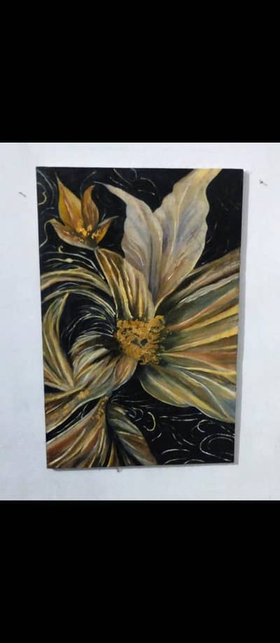 Abstract floral art