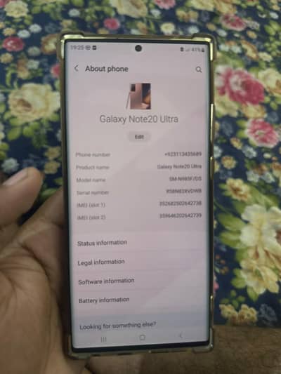 Samsung Mobile Note 20 Ultra