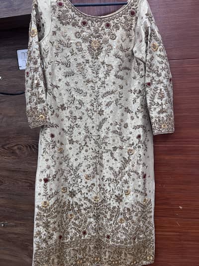 Heavily embroided dress like new