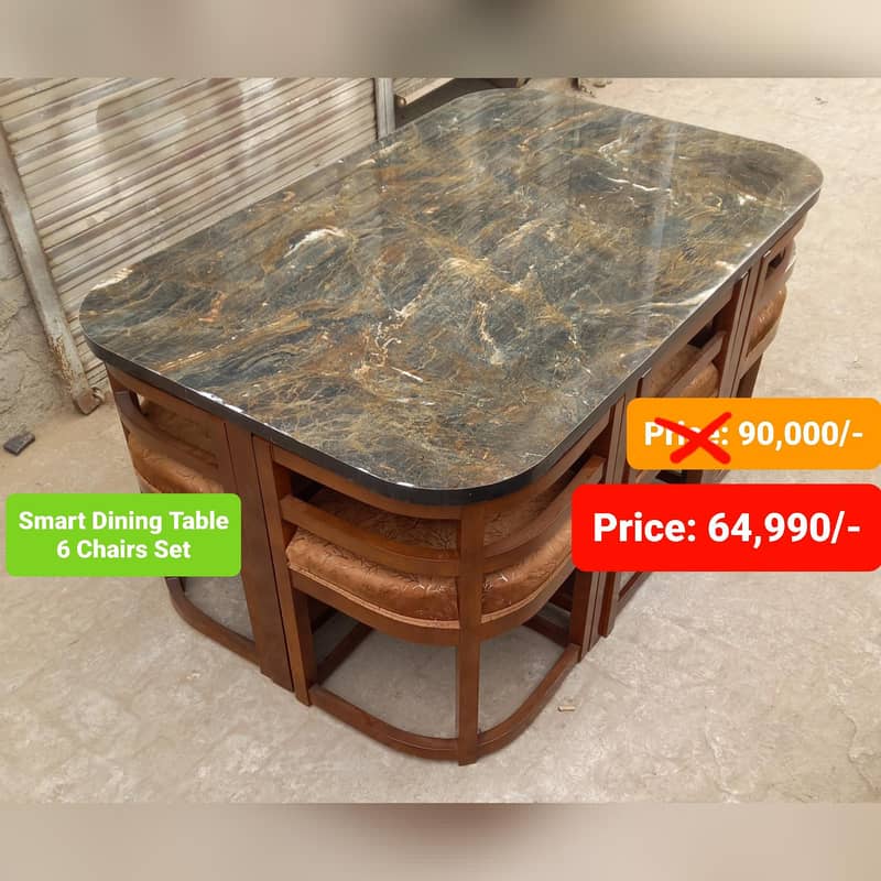Dining table / Smart dining table / round table dining set / table 5