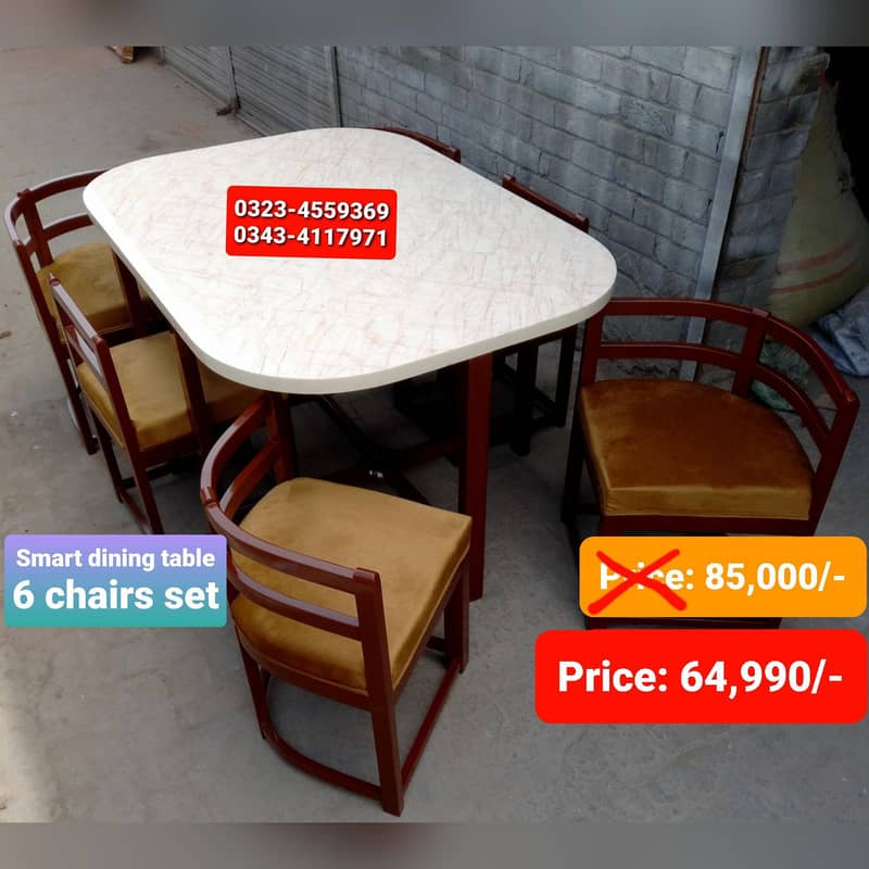 Dining table / Smart dining table / round table dining set / table 7