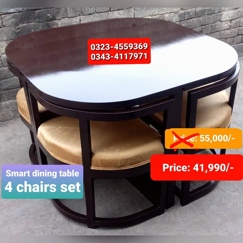 Dining table / Smart dining table / round table dining set / table 16