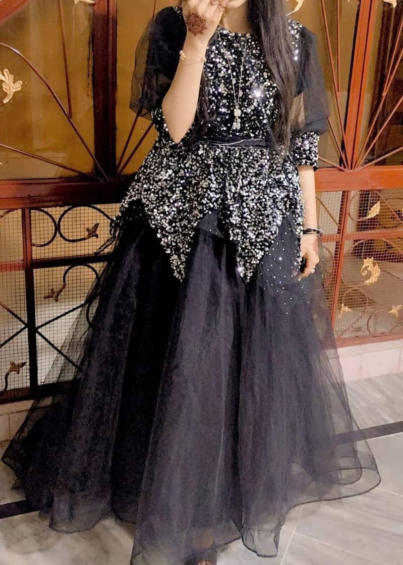 Full length net maxi 2