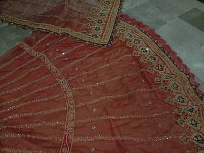Designer Heavy Bridal Lehnga - Worn Once (10/10 Condition)