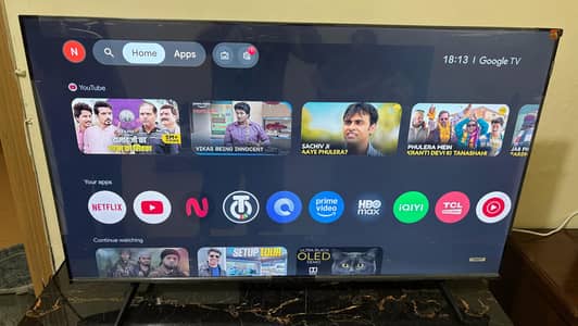 TCL P7L 50 Inch Smart LED TV – Excellent Condition