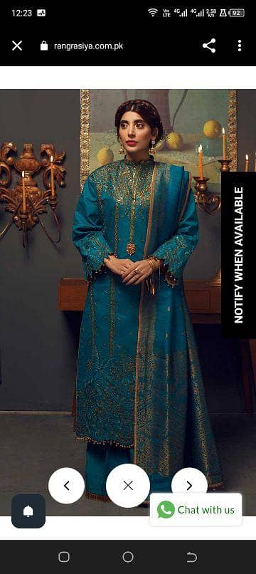 Rang Rasia Brand,s Party Dress