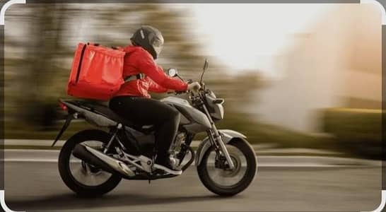 Need of rider for delivery