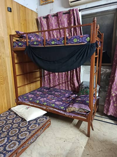 Baby bunk bed iron