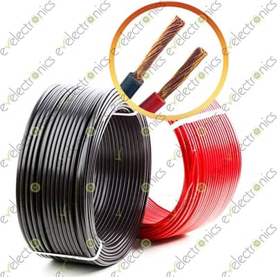 Premium Copper / Electric Wire / Red & Black Cable
