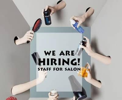 HIRING salon female staff