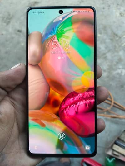 Samsung Mobile A71 8+8/128 pta approved (exchange possible)03289558676