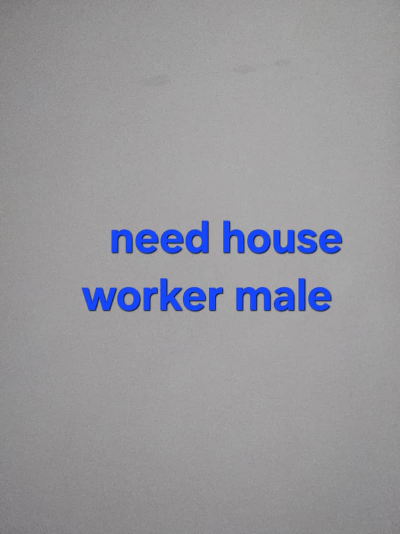house worker 0