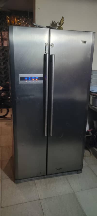 Haier double door fridge