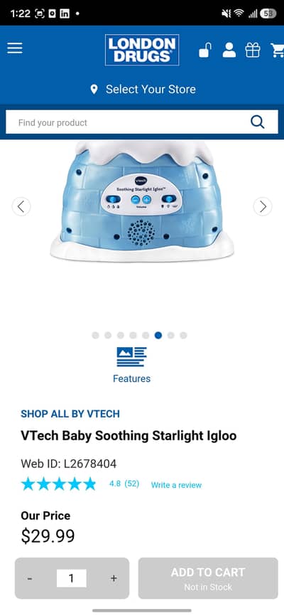 Vtech baby iglo