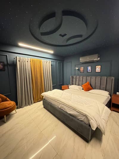 Daily Basis Apartment & Rooms Per day Perweek Short stay Available in E-11 Islamabad