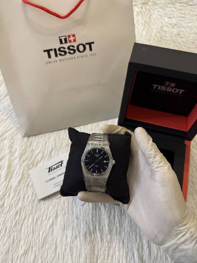Tissot prx blue quartz