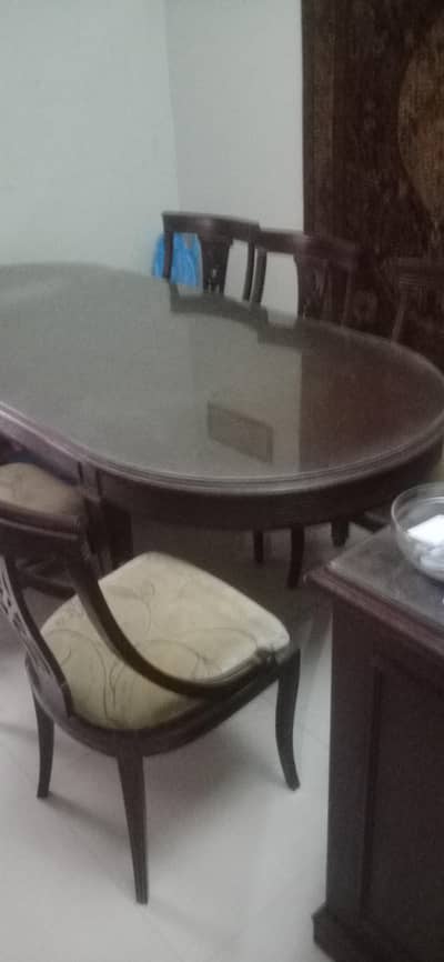 Furniture Tabel with 6 seater