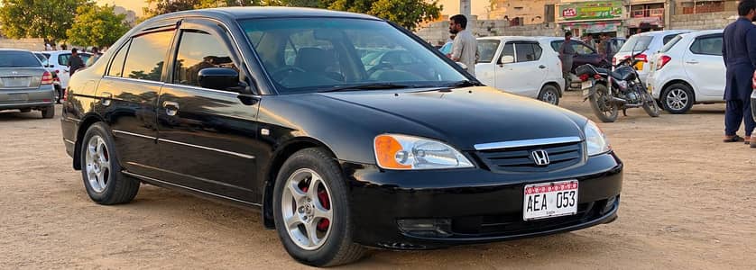 Honda Civic Prosmetic 2002 | Automatic | Complete File & Biometric Ava