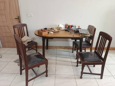 Dining Table with 4 Chairs