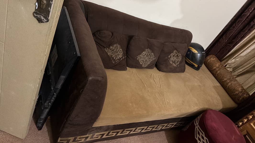 L shape sofa set 1