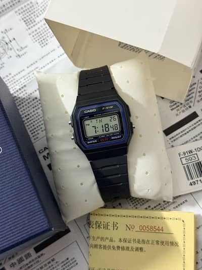 CASIO F91W & A700W