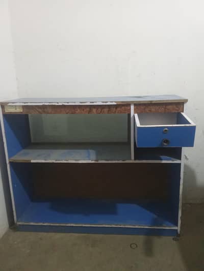 wood counter