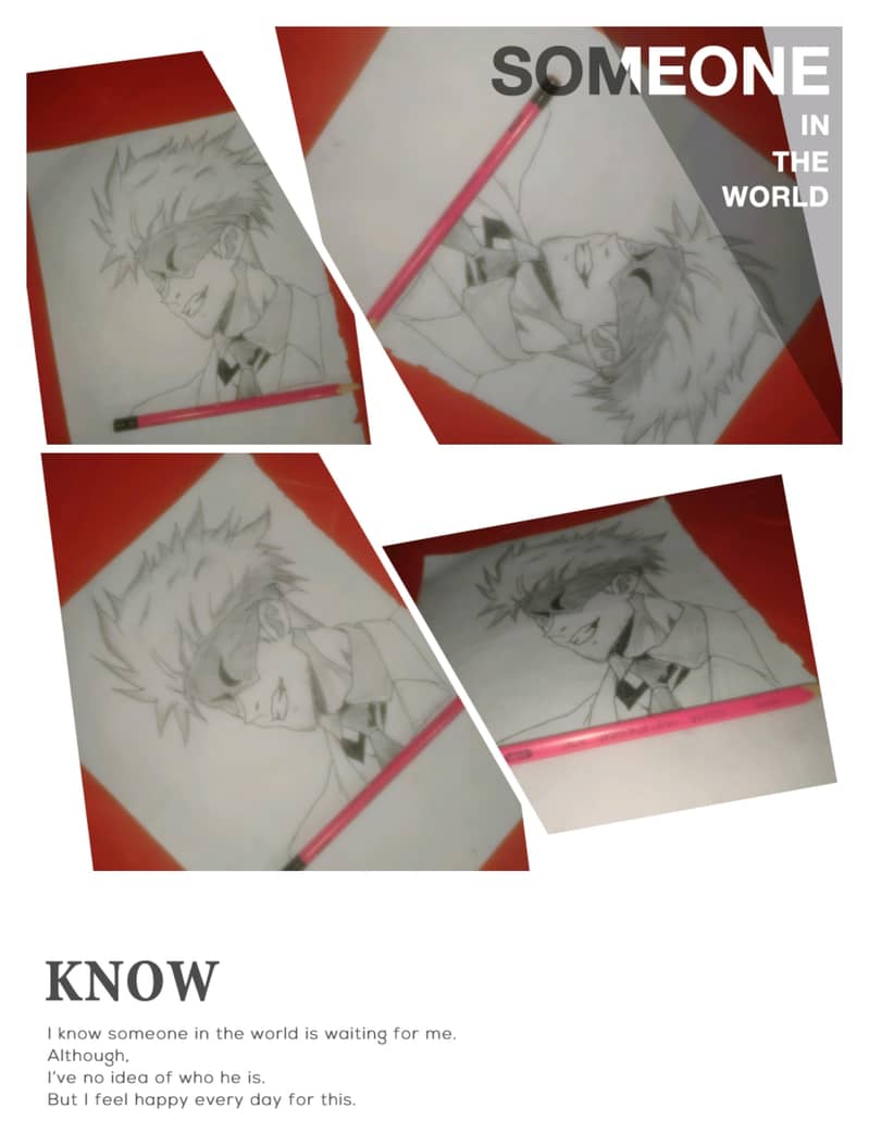 gojo drawing 0