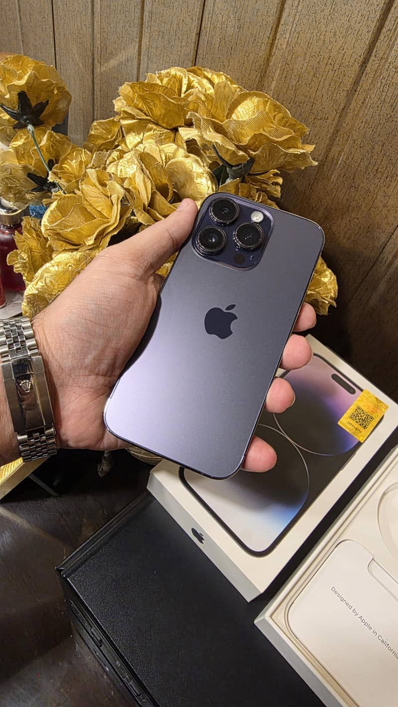Apple iPhone 14 Pro SIM Working Non PTA 256GB 3