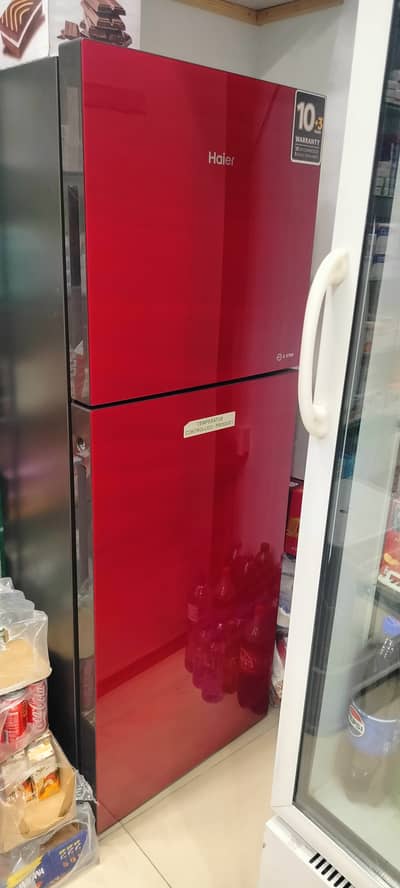 Haier Red  Refrigerator – Excellent Condition