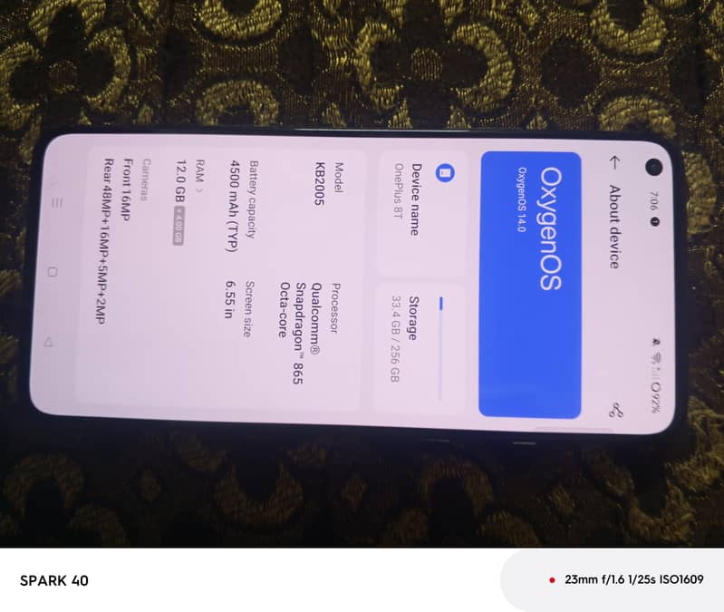 one plus 8T 1