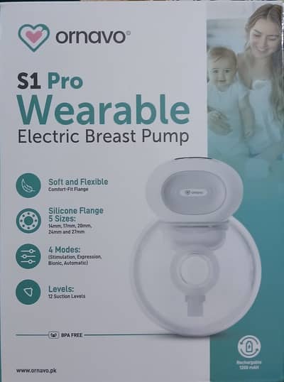 Ornavo S1 pro wearable electric breast pump