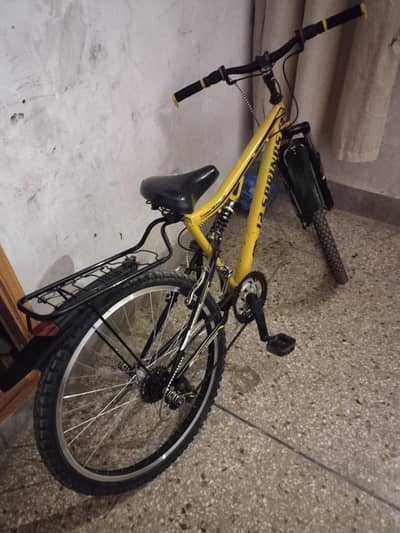 This is a very cute bicycle and it is in very good condition.