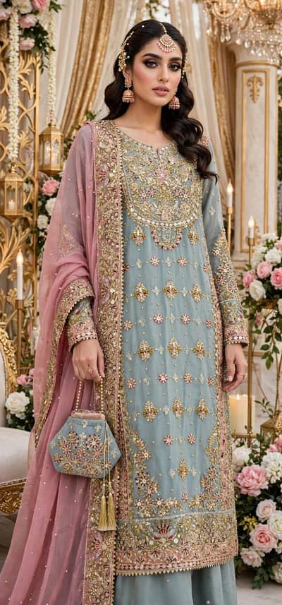 fancy party wear suit alag lag price . 5 hazar se stat