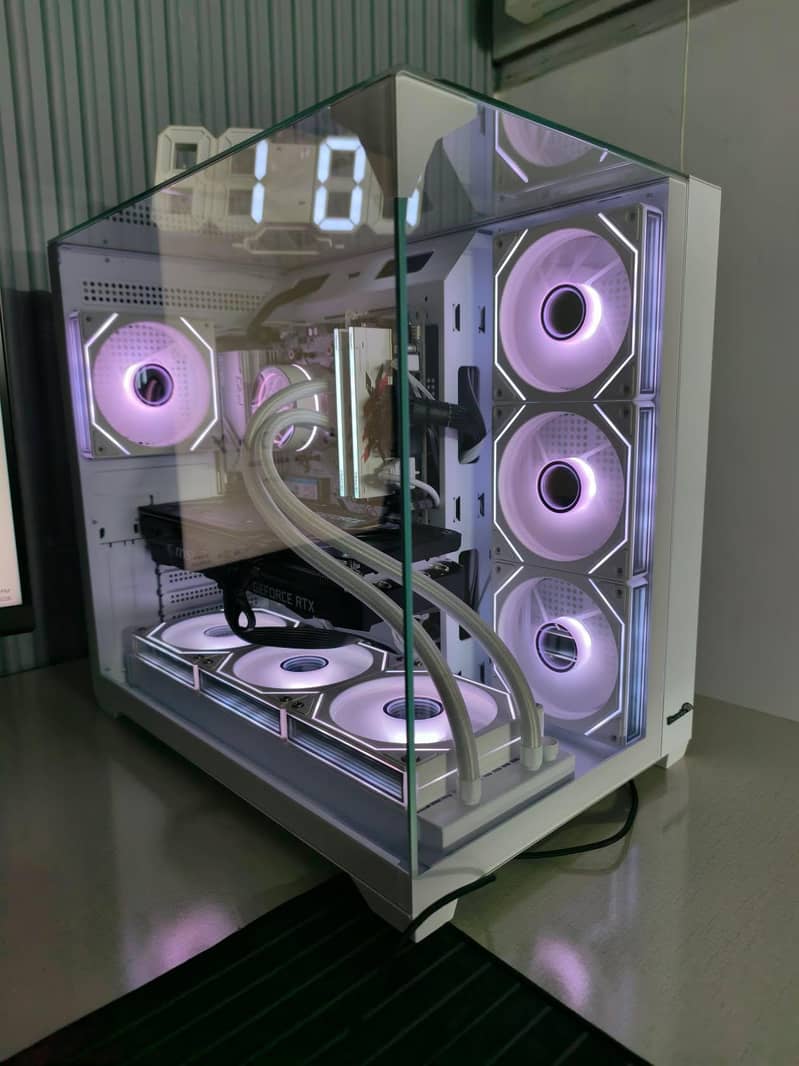High-End Gaming And Editing PC | White Color 0
