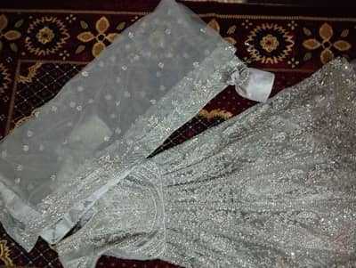 Bridal Walima Dress  Just 1 Time Used + No Damage  Condition 10/10