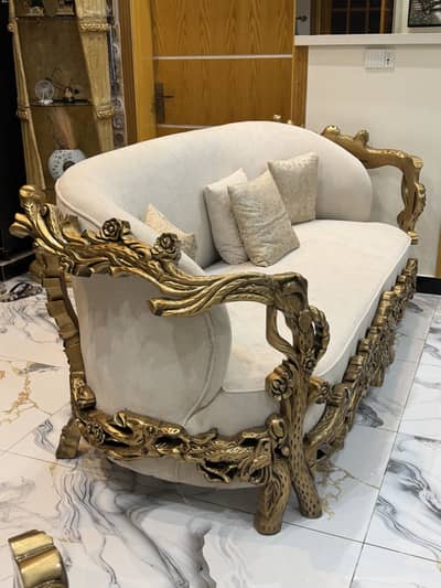 Chiniot wood sofa DEWAN STYLE