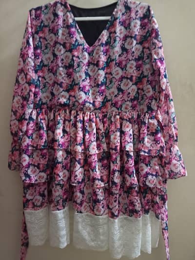 PRELOVED PRINTED FROCK