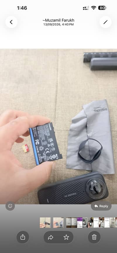 insta360 x4 battery