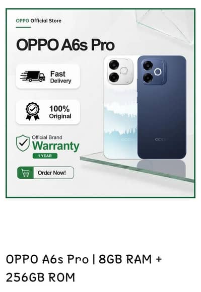 OPPO A6s Pro  8/266
