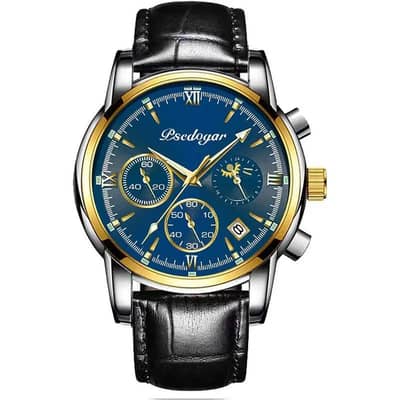New Men's Watch Multifunctional Fashion Quartz Watch Business