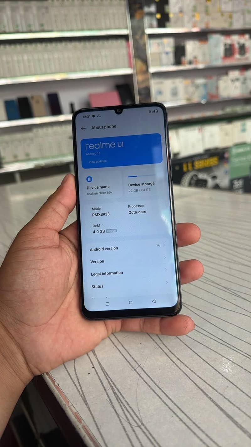 Realme Note 60x 0