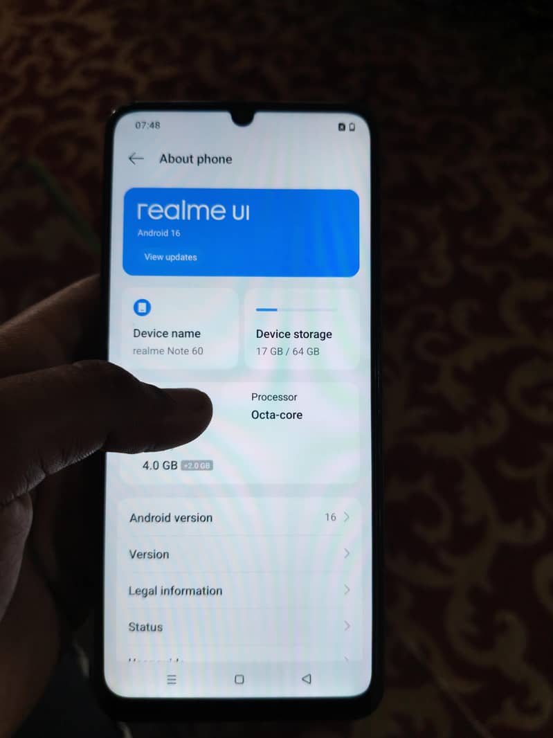 Realme Note 60x 5